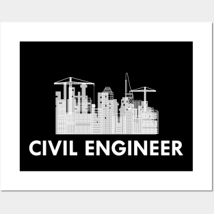 Civil Engineer Posters and Art